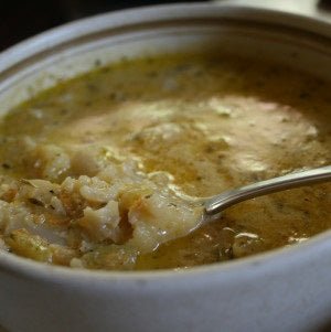 Soup - Creamy Celery Cauliflower